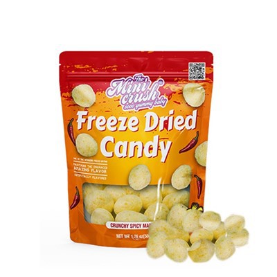 Krydret mango smag frysetørret slik